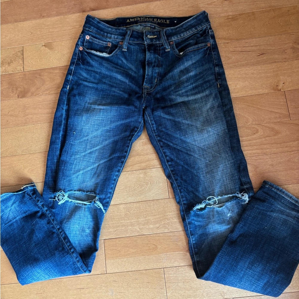 American Eagle men’s jeans.  Barely worn.  Size 28x30